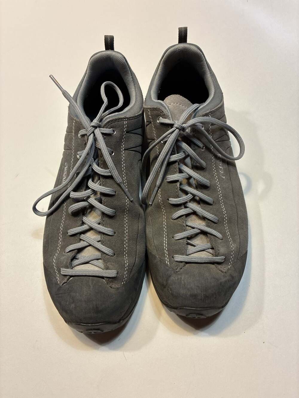 Asolo Suede Hiking Approach Shoes Gray